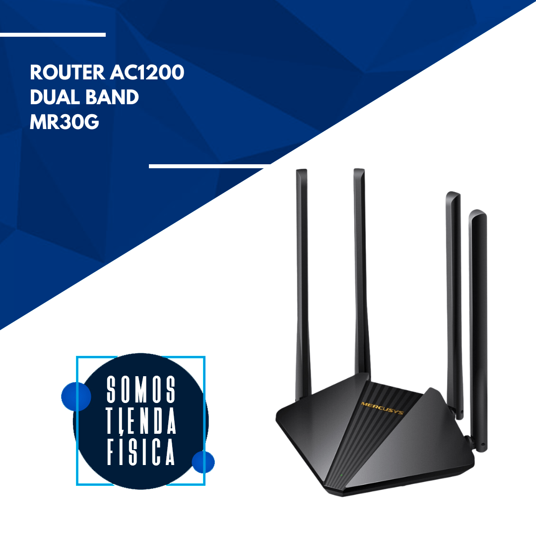 ROUTER AC1200 DUAL BAND | MR30G