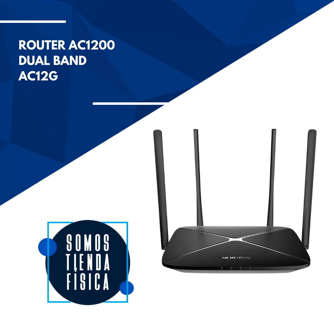 Router AC1300 Dual Band | AC12G