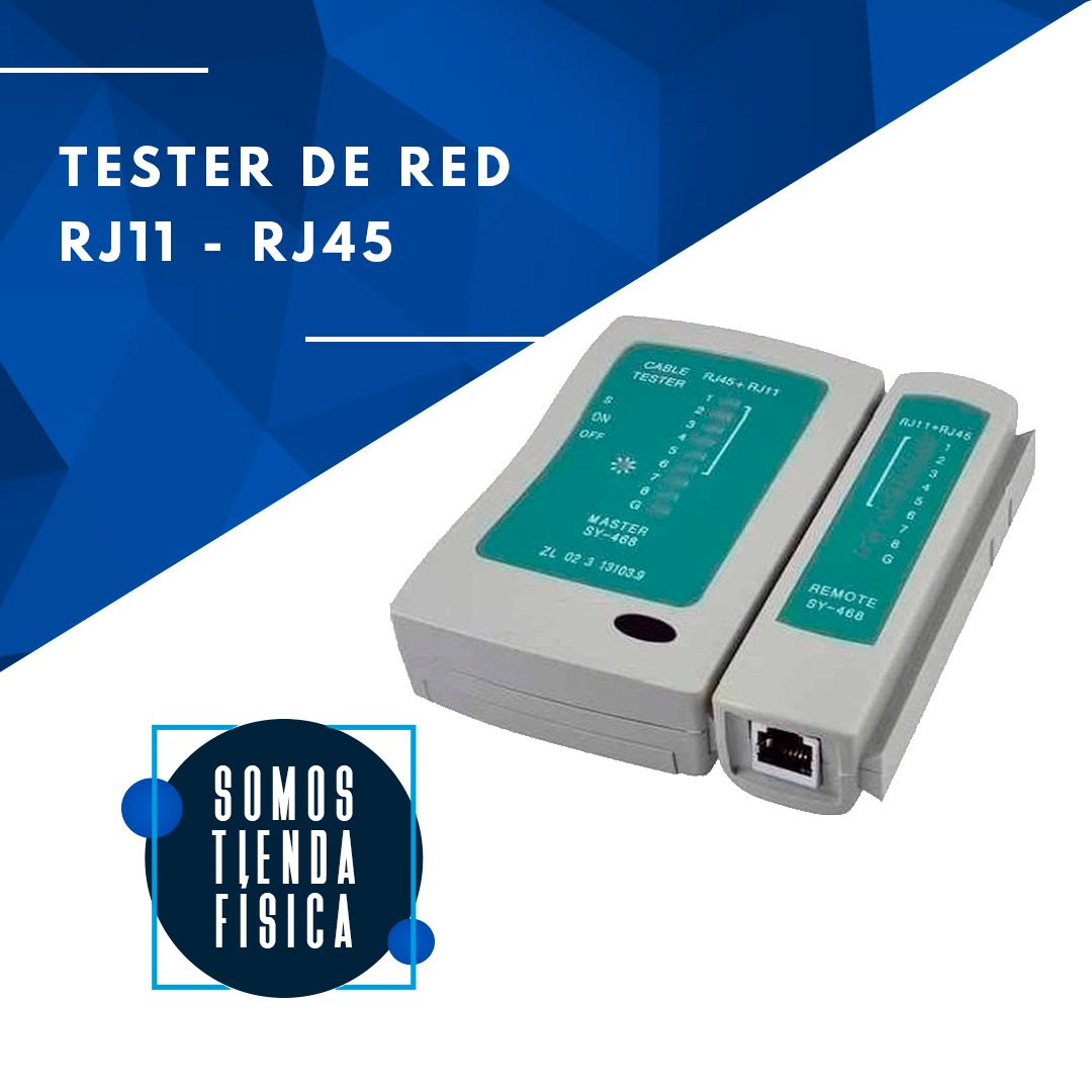 Tester de Red RJ45-RJ11