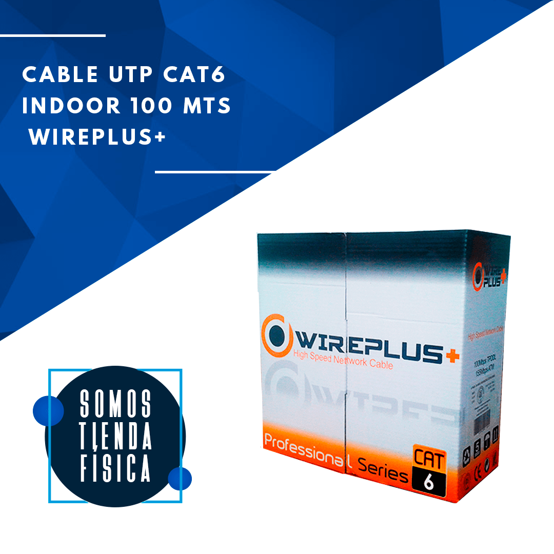Cable UTP Cat6 (100 mts)